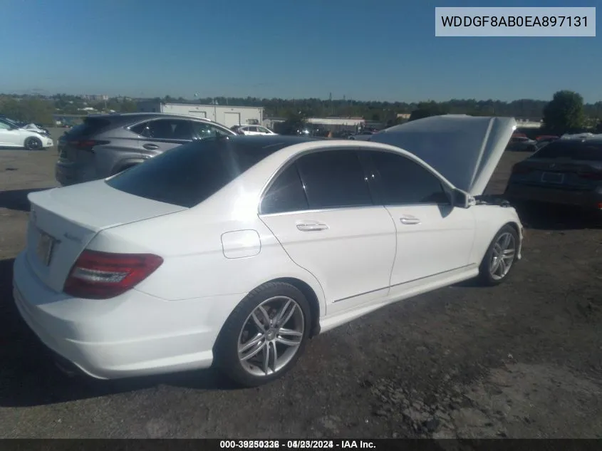 WDDGF8AB0EA897131 2014 Mercedes-Benz C 300 Luxury 4Matic/Sport 4Matic