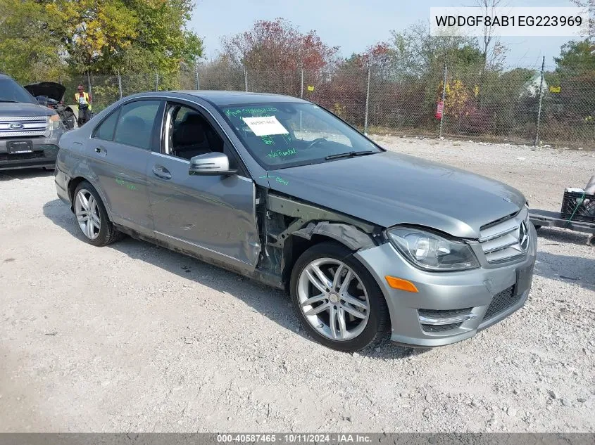 2014 Mercedes-Benz C 300 Luxury 4Matic/Sport 4Matic VIN: WDDGF8AB1EG223969 Lot: 40587465