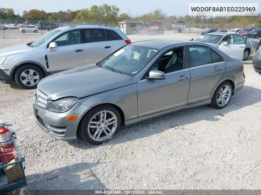 2014 Mercedes-Benz C 300 Luxury 4Matic/Sport 4Matic VIN: WDDGF8AB1EG223969 Lot: 40587465