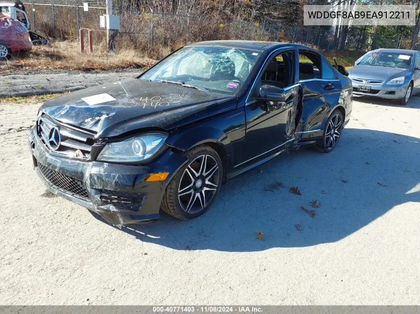 2014 Mercedes-Benz C 300 C 300 Luxury/Sport 4Matic VIN: WDDGF8AB9EA912211 Lot: 40771403