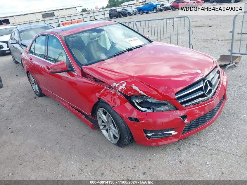 WDDGF4HB4EA949004 2014 Mercedes-Benz C-Class C 250 Sport/Luxury