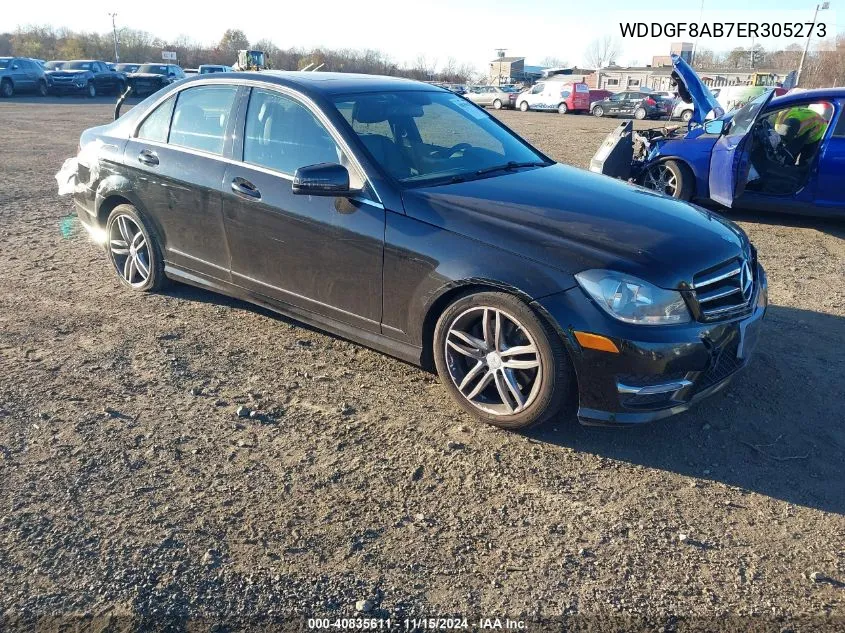 2014 Mercedes-Benz C 300 Luxury 4Matic/Sport 4Matic VIN: WDDGF8AB7ER305273 Lot: 40835611