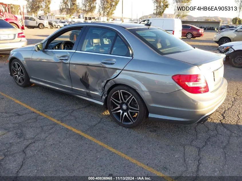 2014 Mercedes-Benz C 250 Luxury/Sport VIN: WDDGF4HB6EA905313 Lot: 40836965