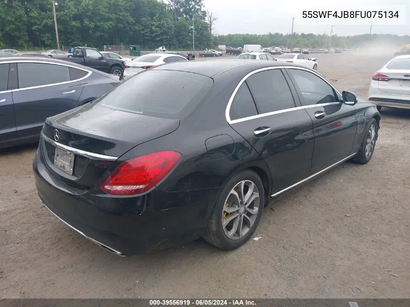 2015 Mercedes-Benz C 300 Luxury/Sport VIN: 55SWF4JB8FU075134 Lot: 39556919