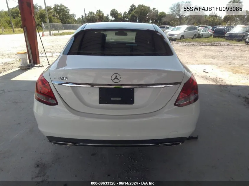 2015 Mercedes-Benz C 300 Luxury/Sport VIN: 55SWF4JB1FU093085 Lot: 39633328