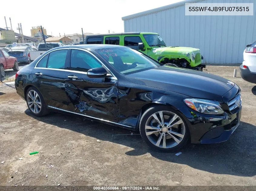 2015 Mercedes-Benz C 300 Luxury/Sport VIN: 55SWF4JB9FU075515 Lot: 40350664