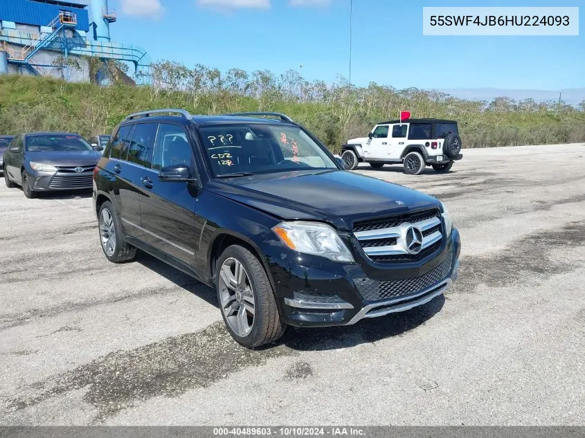 2015 Mercedes-Benz Glk 350 VIN: 55SWF4JB6HU224093 Lot: 40489603