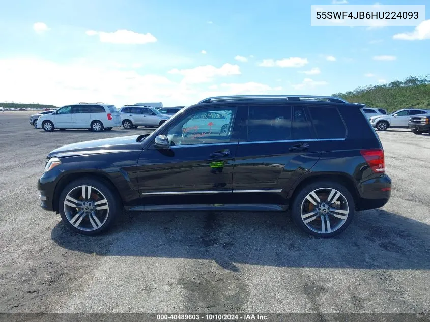 2015 Mercedes-Benz Glk 350 VIN: 55SWF4JB6HU224093 Lot: 40489603