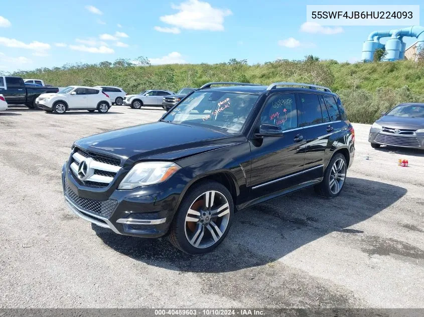 2015 Mercedes-Benz Glk 350 VIN: 55SWF4JB6HU224093 Lot: 40489603