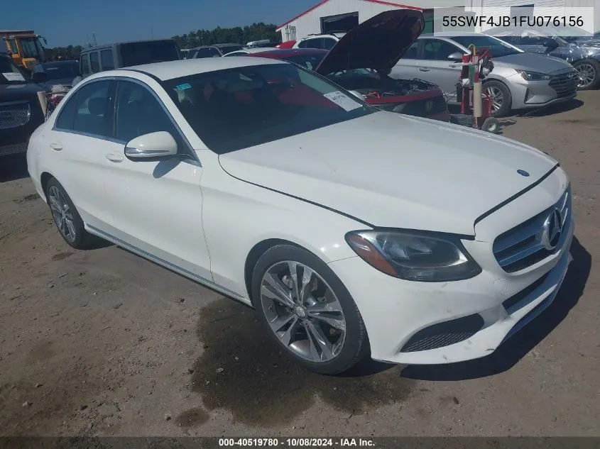 2015 Mercedes-Benz C 300 300 VIN: 55SWF4JB1FU076156 Lot: 40519780