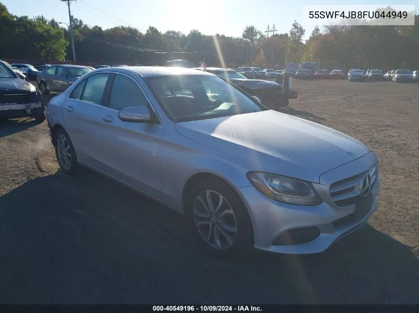 2015 Mercedes-Benz C 300 VIN: 55SWF4JB8FU044949 Lot: 40549196