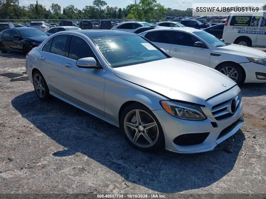 2015 Mercedes-Benz C 300 Luxury/Sport VIN: 55SWF4JB6FU051169 Lot: 40557738