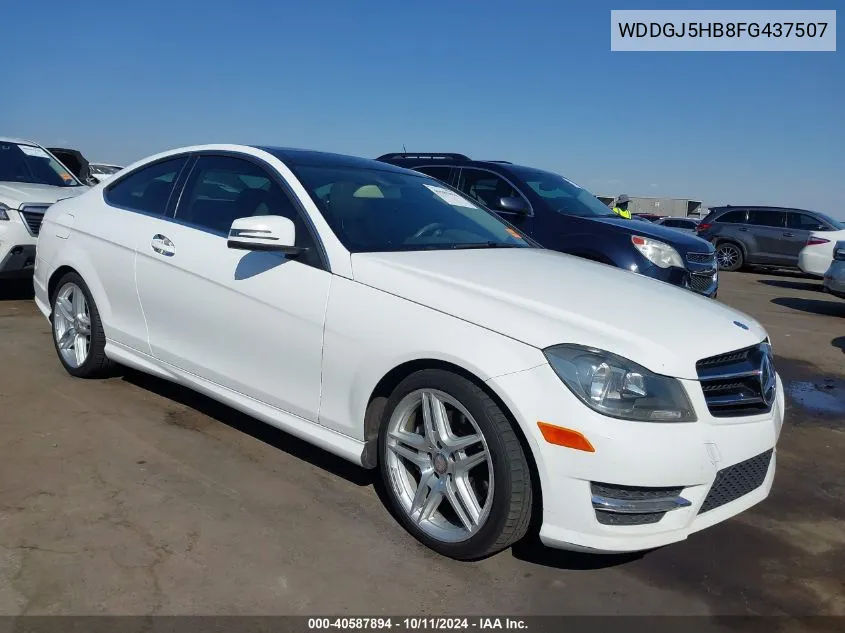 2015 Mercedes-Benz C 350 Sport VIN: WDDGJ5HB8FG437507 Lot: 40587894