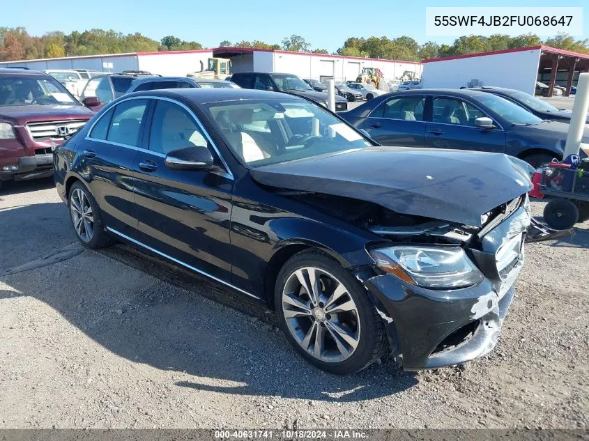 2015 Mercedes-Benz C 300 Luxury/Sport VIN: 55SWF4JB2FU068647 Lot: 40631741