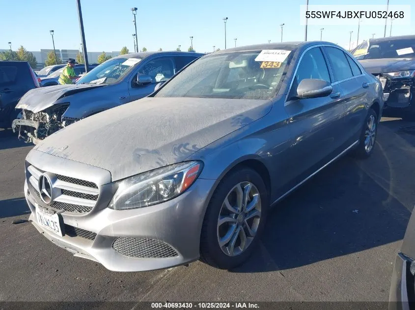 2015 Mercedes-Benz C 300 Luxury/Sport VIN: 55SWF4JBXFU052468 Lot: 40693430