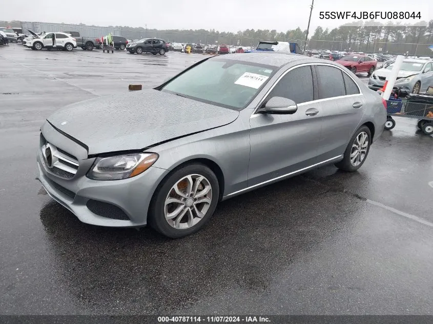 2015 Mercedes-Benz C 300 Luxury/Sport VIN: 55SWF4JB6FU088044 Lot: 40787114