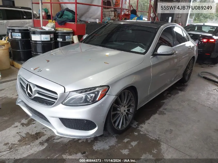 2015 Mercedes-Benz C 300 Luxury/Sport VIN: 55SWF4JB7FU089249 Lot: 40844373