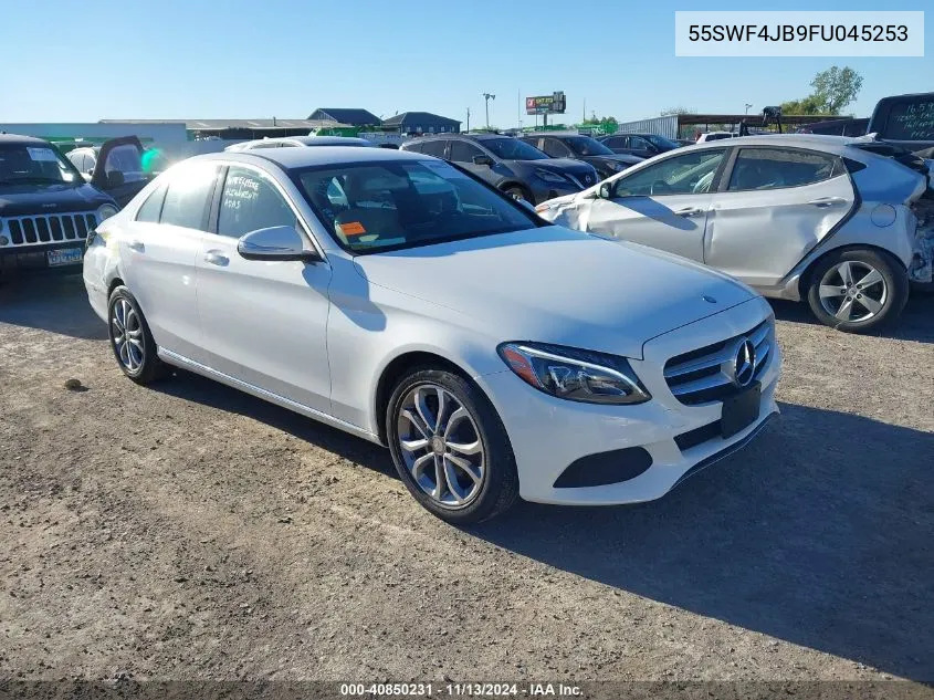 2015 Mercedes-Benz C 300 Luxury/Sport VIN: 55SWF4JB9FU045253 Lot: 40850231