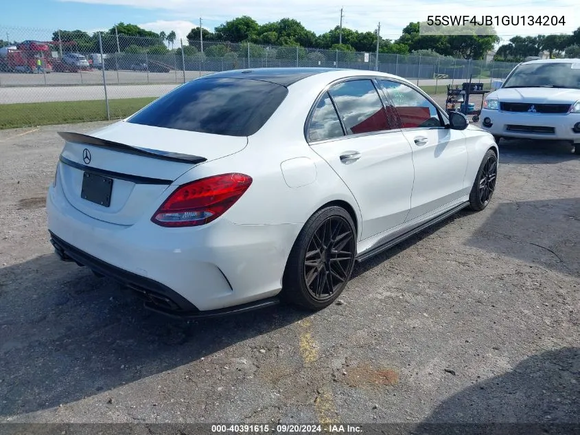 2016 Mercedes-Benz C 300 Luxury/Sport VIN: 55SWF4JB1GU134204 Lot: 40391615