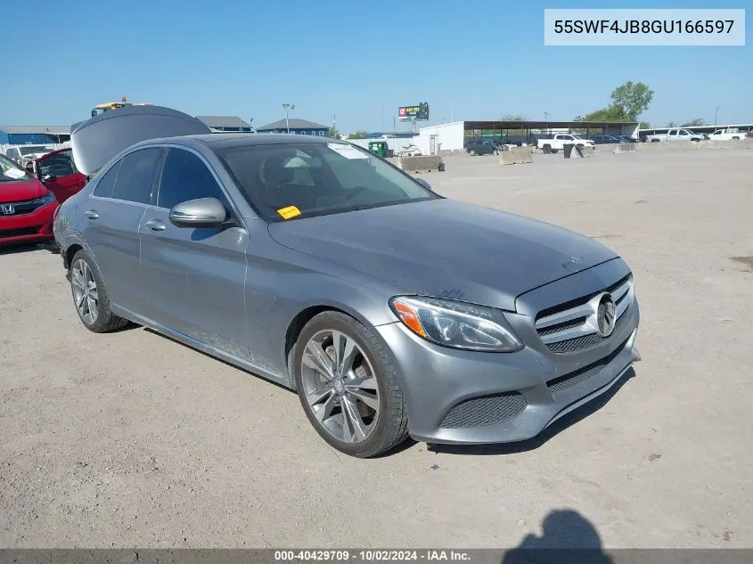 2016 Mercedes-Benz C 300 Luxury/Sport VIN: 55SWF4JB8GU166597 Lot: 40429709