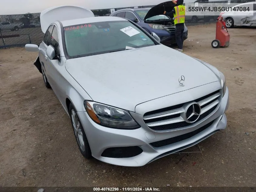 2016 Mercedes-Benz C 300 Luxury/Sport VIN: 55SWF4JB5GU147084 Lot: 40762298