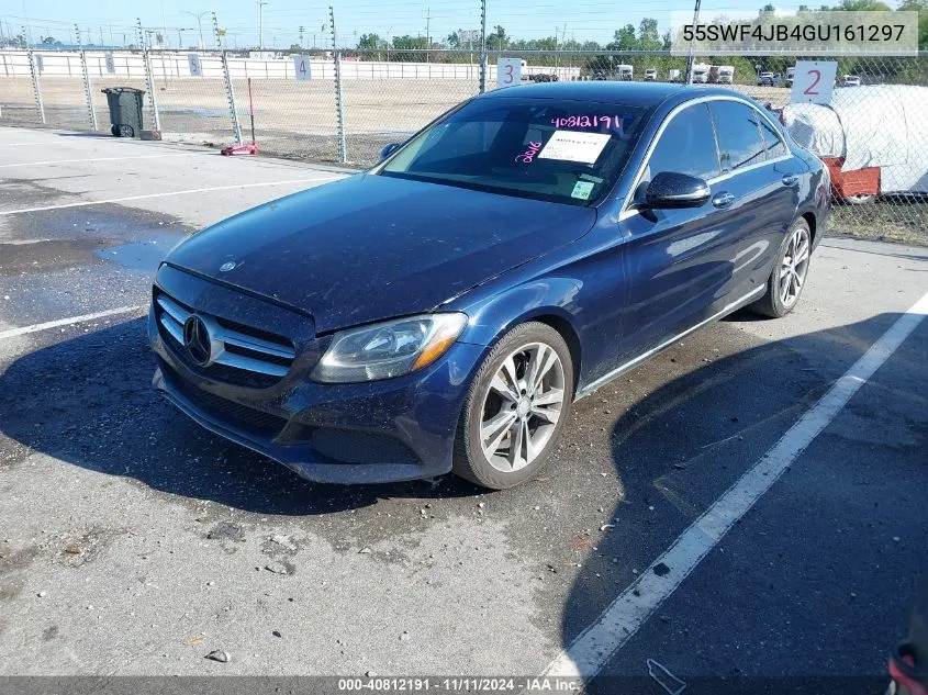 2016 Mercedes-Benz C Luxury/Sport VIN: 55SWF4JB4GU161297 Lot: 40812191