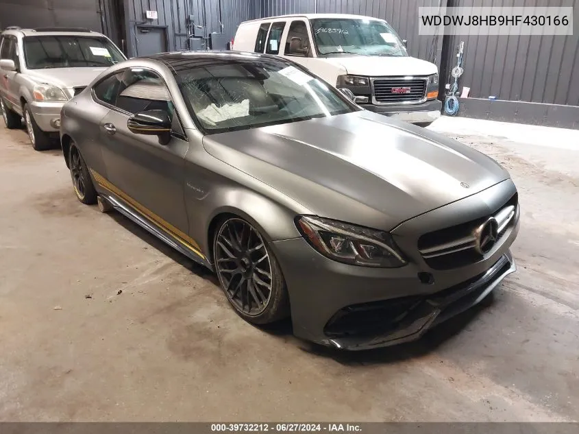 2017 Mercedes-Benz Amg C 63 S VIN: WDDWJ8HB9HF430166 Lot: 39732212