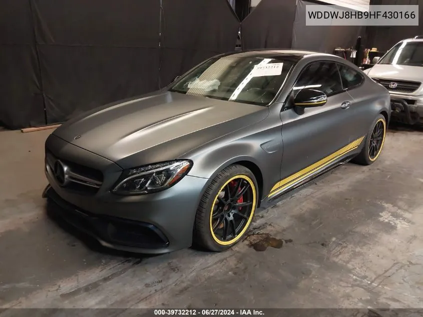 2017 Mercedes-Benz Amg C 63 S VIN: WDDWJ8HB9HF430166 Lot: 39732212