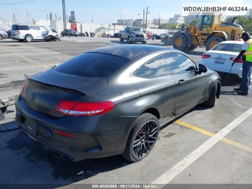 2017 Mercedes-Benz Amg C 63 S VIN: WDDWJ8HB3HF463244 Lot: 40304069