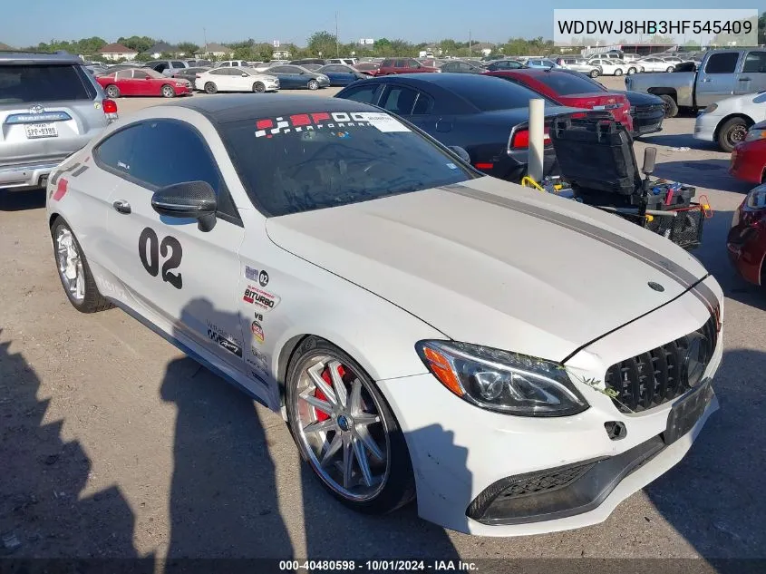 2017 Mercedes-Benz Amg C 63 S VIN: WDDWJ8HB3HF545409 Lot: 40480598