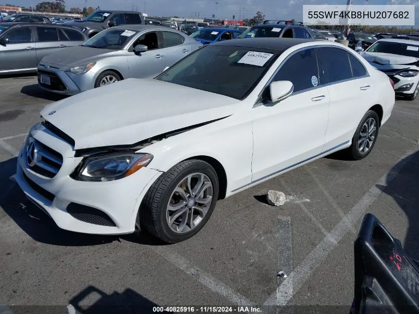 55SWF4KB8HU207682 2017 Mercedes-Benz C 300 4Matic/Luxury 4Matic/Sport 4Matic