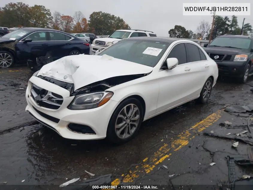 2017 Mercedes-Benz C 300 Luxury/Sport VIN: WDDWF4JB1HR282811 Lot: 40901967