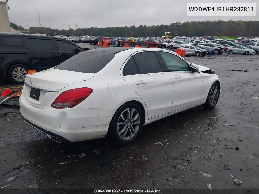 2017 Mercedes-Benz C 300 Luxury/Sport VIN: WDDWF4JB1HR282811 Lot: 40901967