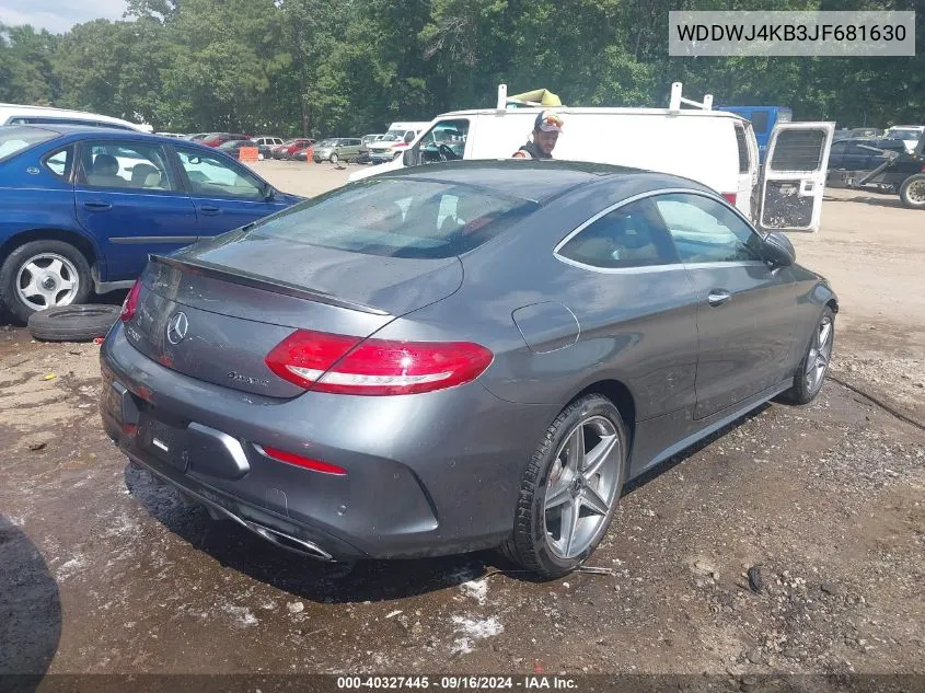 WDDWJ4KB3JF681630 2018 Mercedes-Benz C 300 4Matic