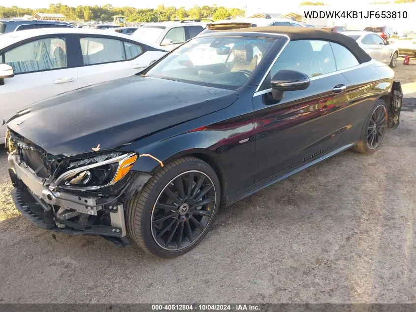 2018 Mercedes-Benz C 300 4Matic VIN: WDDWK4KB1JF653810 Lot: 40512804