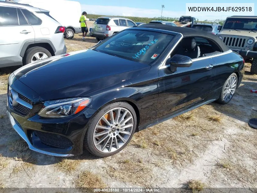 2018 Mercedes-Benz C 300 VIN: WDDWK4JB4JF629518 Lot: 40525180