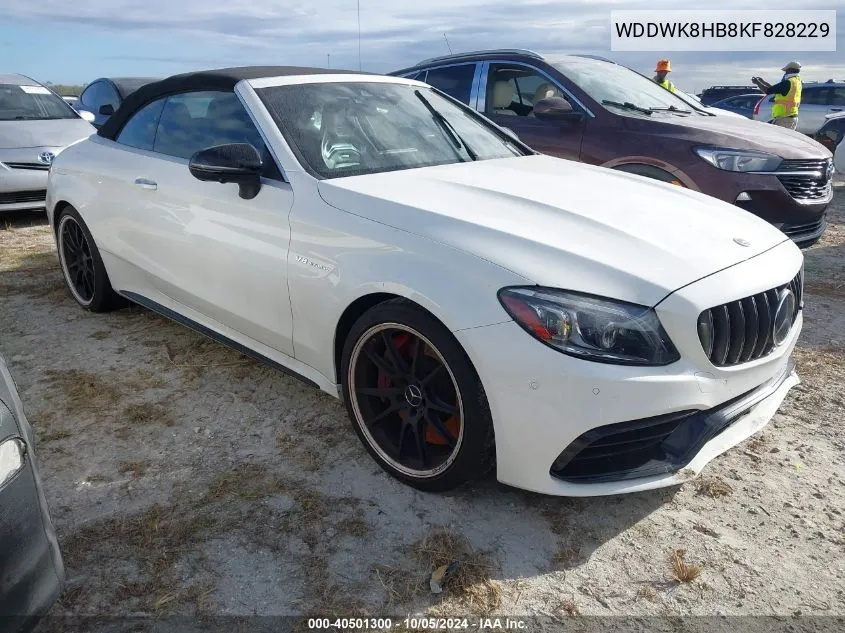 2019 Mercedes-Benz C 63 Amg-S VIN: WDDWK8HB8KF828229 Lot: 40501300