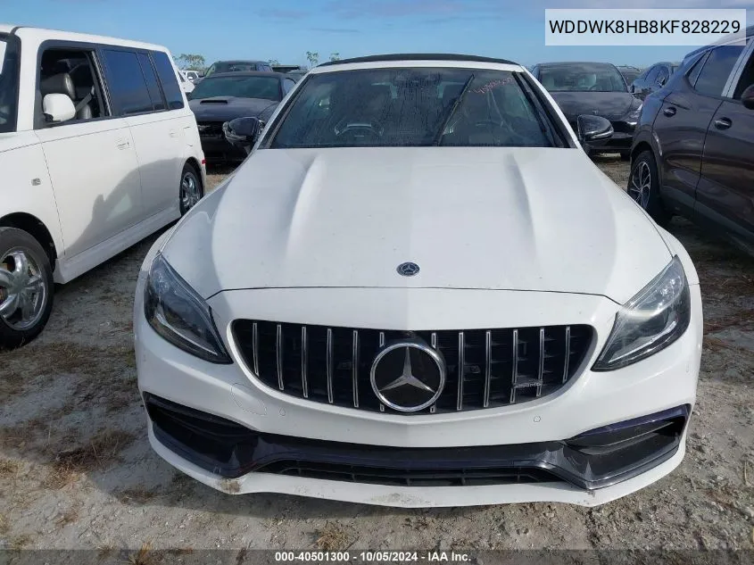 2019 Mercedes-Benz C 63 Amg-S VIN: WDDWK8HB8KF828229 Lot: 40501300