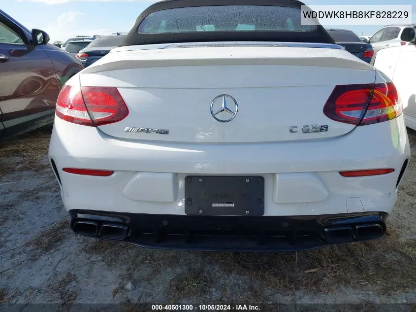 2019 Mercedes-Benz C 63 Amg-S VIN: WDDWK8HB8KF828229 Lot: 40501300