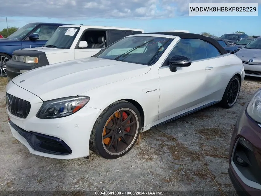 2019 Mercedes-Benz C 63 Amg-S VIN: WDDWK8HB8KF828229 Lot: 40501300