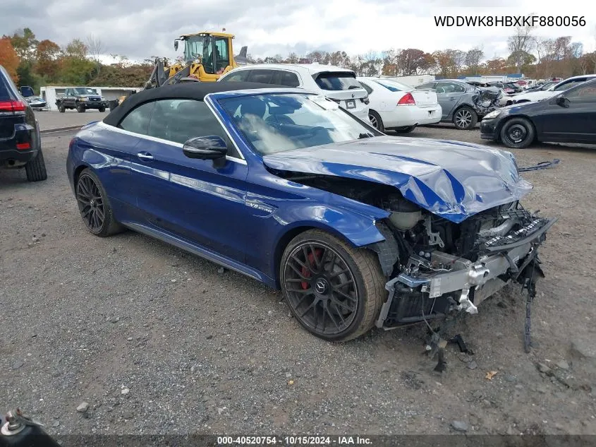 2019 Mercedes-Benz Amg C 63 S VIN: WDDWK8HBXKF880056 Lot: 40520754