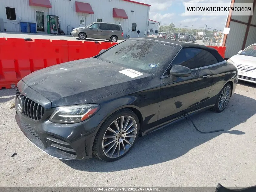 2019 Mercedes-Benz C 300 VIN: WDDWK8DB0KF903639 Lot: 40723969