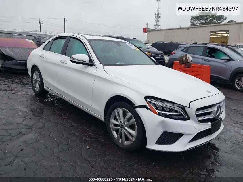 2019 Mercedes-Benz C 300 4Matic VIN: WDDWF8EB7KR484397 Lot: 40860225