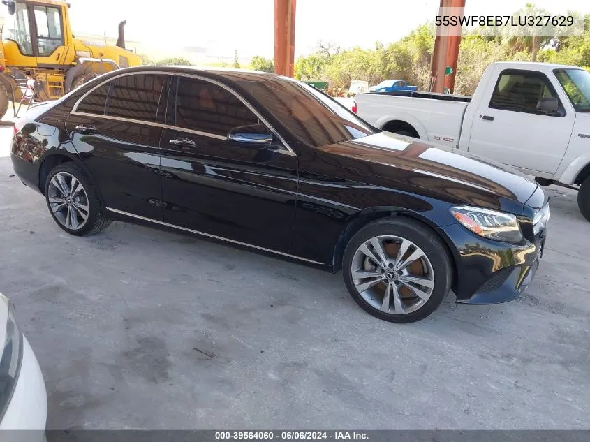 2020 Mercedes-Benz C 300 4Matic VIN: 55SWF8EB7LU327629 Lot: 39564060