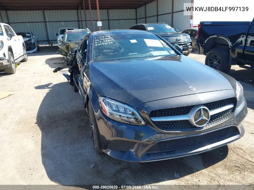 2020 Mercedes-Benz C 300 VIN: W1KWJ8DB4LF997139 Lot: 39825620