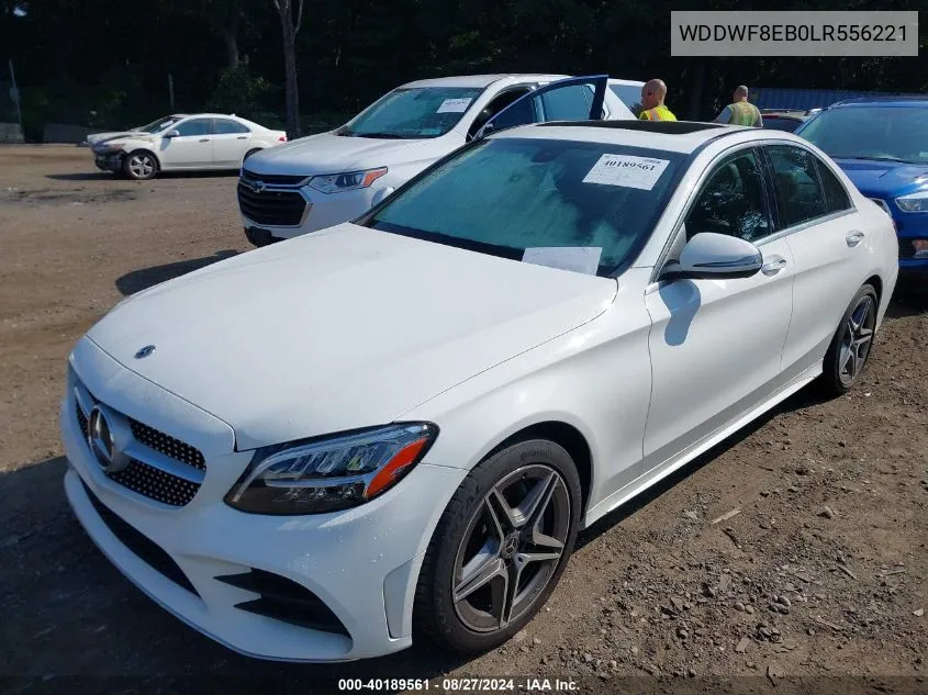 2020 Mercedes-Benz C 300 4Matic VIN: WDDWF8EB0LR556221 Lot: 40189561