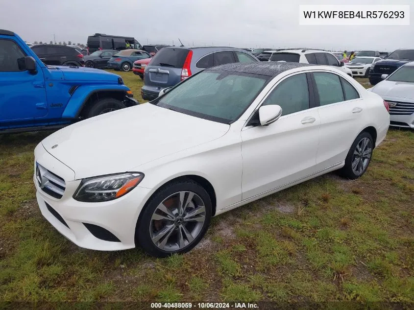 2020 Mercedes-Benz C 300 4Matic VIN: W1KWF8EB4LR576293 Lot: 40488059