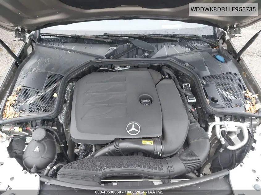 2020 Mercedes-Benz C 300 VIN: WDDWK8DB1LF955735 Lot: 40530650