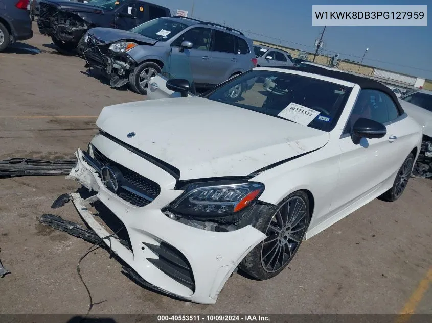 2023 Mercedes-Benz C 300 VIN: W1KWK8DB3PG127959 Lot: 40553511