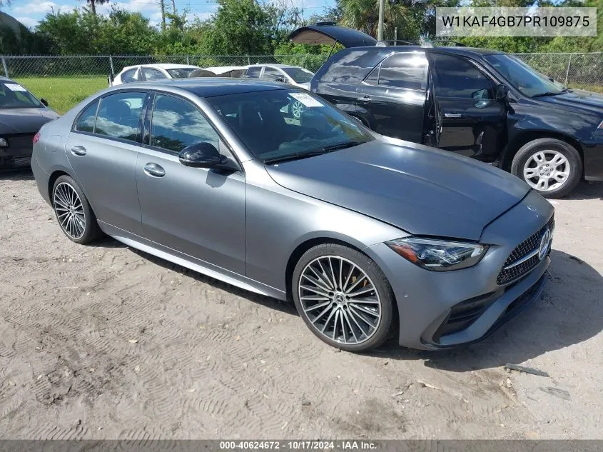 W1KAF4GB7PR109875 2023 Mercedes-Benz C 300 Sedan